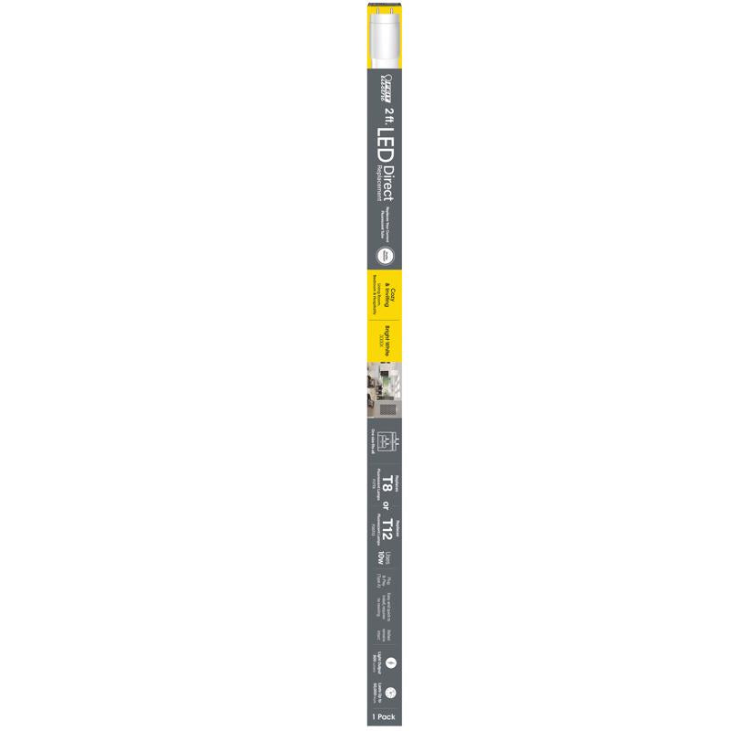 BULB LED T8/T12 24" 8W - Pack of 6