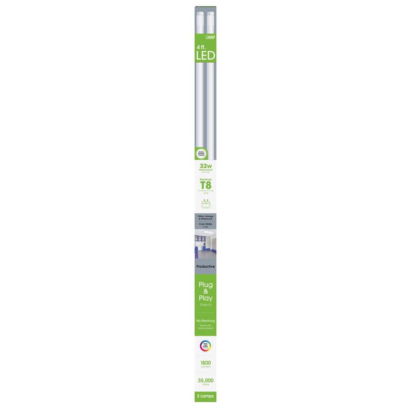 LED 48" T8 18W CW 2PK - Pack of 5