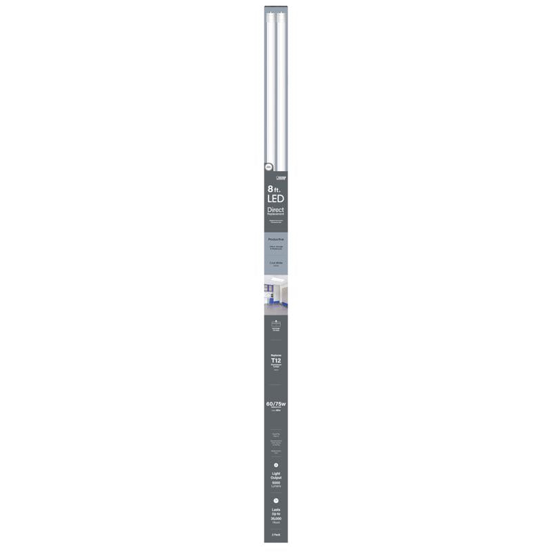 LED LINR LMP T12 96" 2PK - Pack of 4
