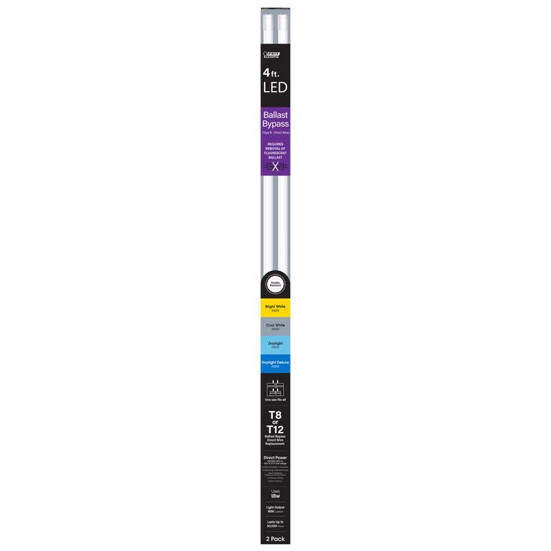 LED LNR 1800LM WHT 48" - Pack of 10