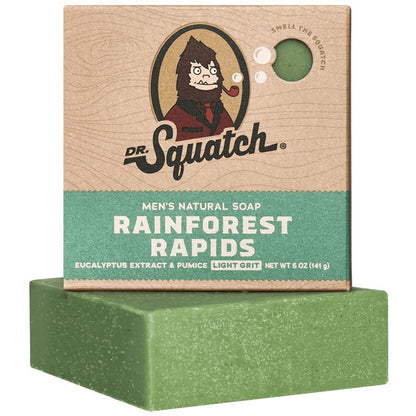 Emery Jensen rainforest-themed bar soap for skin care, featuring natural ingredients and a soothing scent.