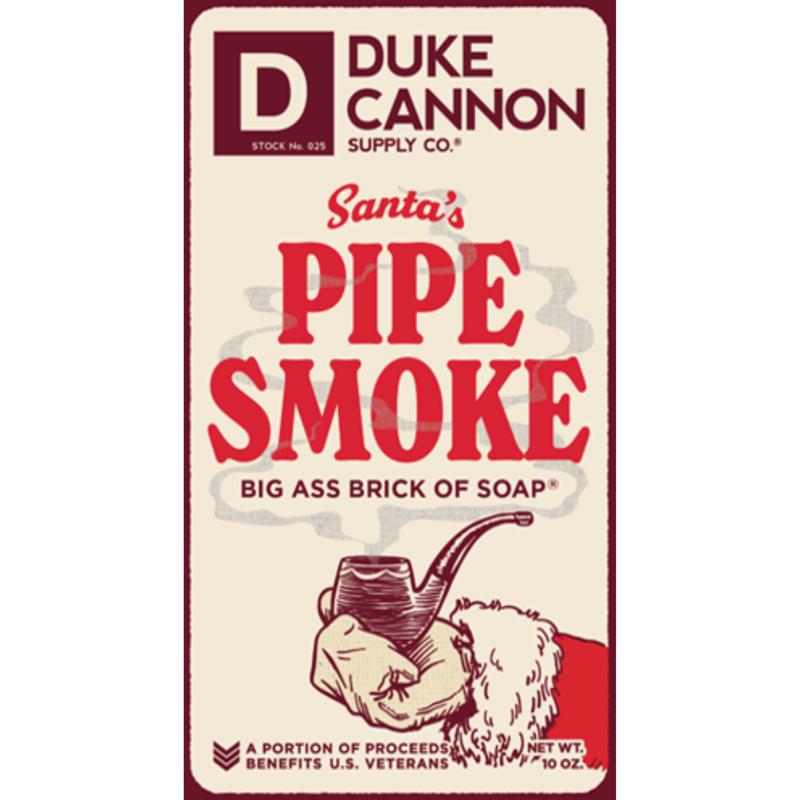 Emery Jensen smoke scent bar soap, 10oz, for skin care and cleansing, featuring a classic soap bar with packaging and branding.