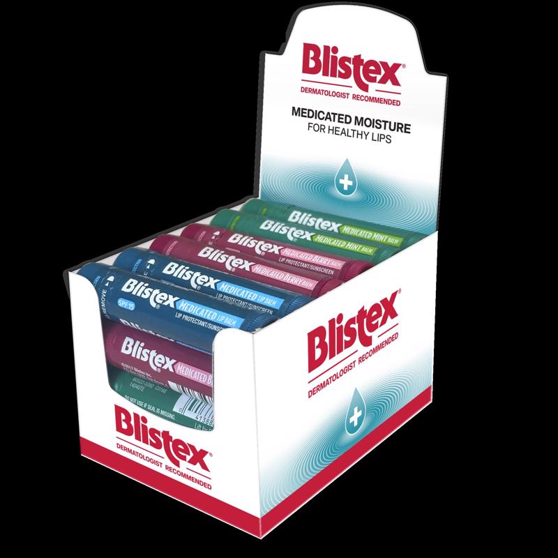 BLISTEX ASST BALM .15oz - Pack of 24