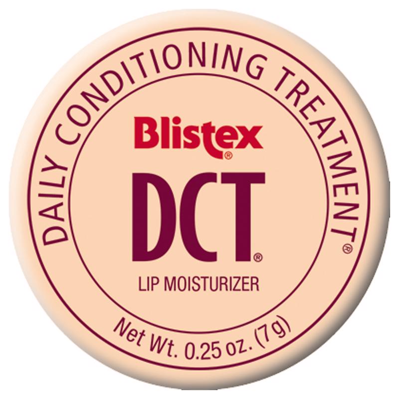 Emery Jensen Blistex DCT lip balm in 0.25oz jar, pack of 12, skincare and lip care product with protective balm formula.