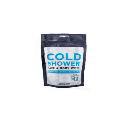 Emery Jensen Face and Body Wipes 15-pack, gentle facial and skin care wipes for refreshing and cleansing skin.