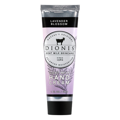 Emery Jensen lavender hand cream in a 1oz tube, moisturizing skincare product for hands and skin.