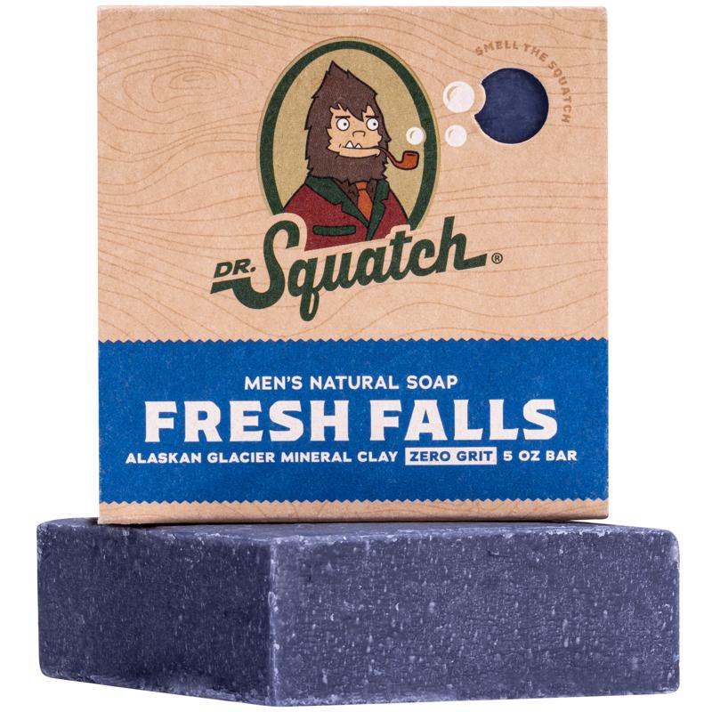 Emery Jensen Fresh Falls soap bar 5oz, a skin care product with natural, refreshing scent, displayed on a neutral background.