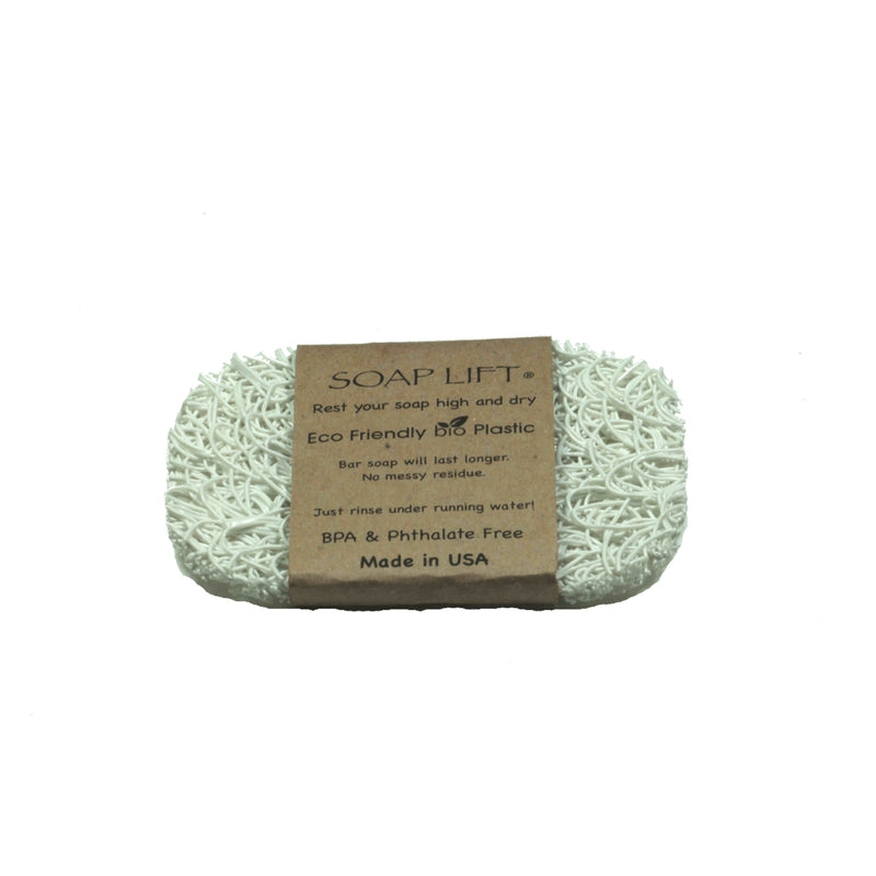 Emery Jensen Soap Lift White lip balm and skin care product with sleek white packaging and minimalist design.