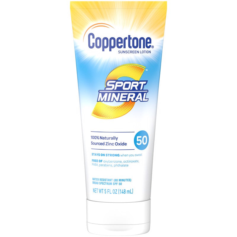 Emery Jensen Sunscrrn Lotion SPF 50, 5oz, a skin care product with SPF protection, displayed in a white bottle with a pump dispenser.