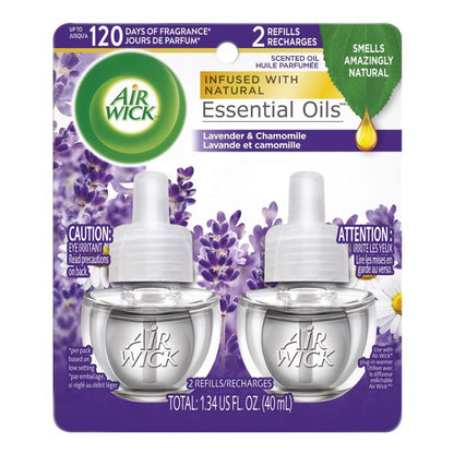 AIRWICK OIL Lav&cham 2PK