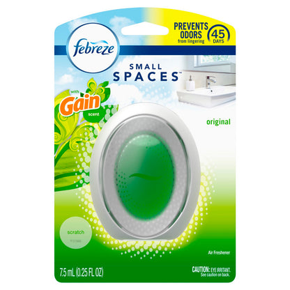 Emery Jensen Febreze SS Gain liquid air fresheners, 0.25oz bottles, pack of 6, freshen indoor spaces with citrus scent