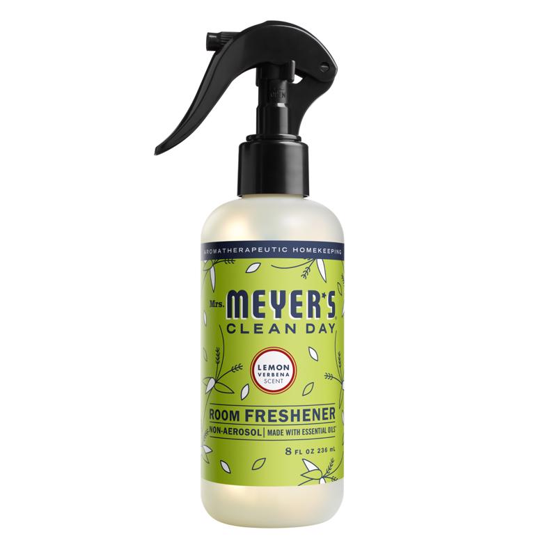 Six Emery Jensen liquid air fresheners in 8oz lemon scent bottles, designed to freshen indoor spaces.
