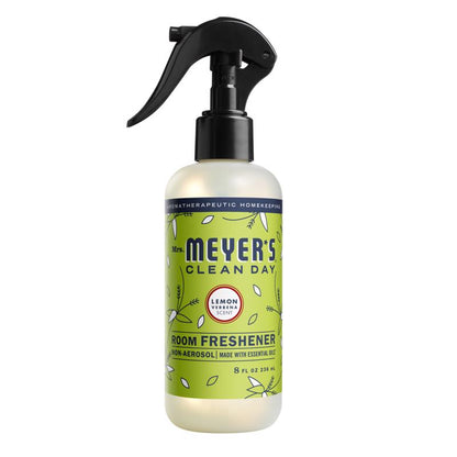 Six Emery Jensen liquid air fresheners in 8oz lemon scent bottles, designed to freshen indoor spaces.