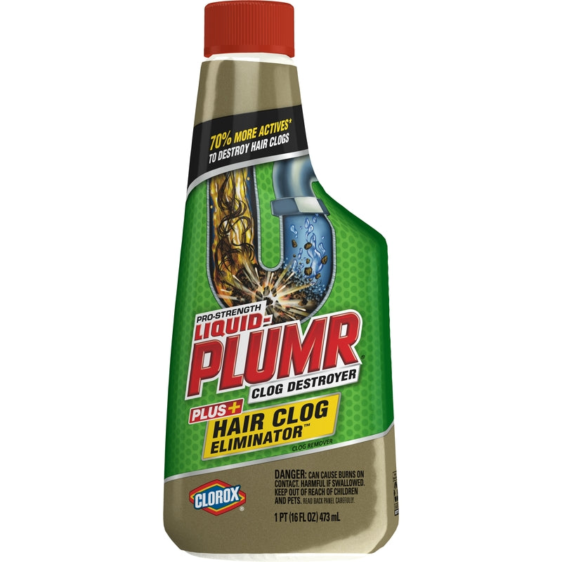 GEL HAIR CLOG ELIMN 16OZ - Pack of 6