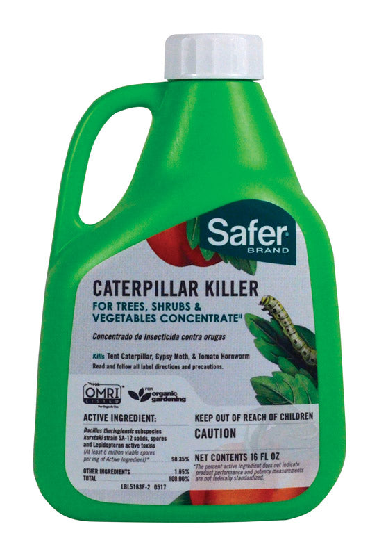 CaterpillarKill liquid concentrate 16 oz bottle by Emery Jensen, insecticide for pest control in liquids and concentrates category