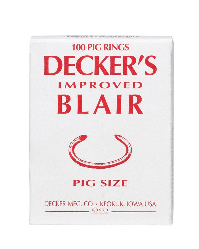 HOG RING BLAIR #1 PK100