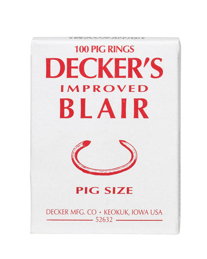 HOG RING BLAIR #1 PK100