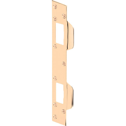 Emery Jensen door strike reinforcement hardware, 5-1/2 inch heavy-duty lock reinforcement for enhanced door security