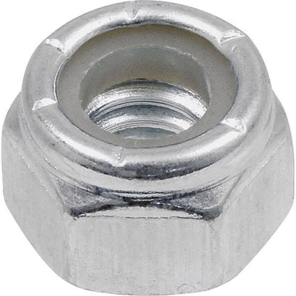 Emery Jensen STOP NTS USS locknut, 1/4-20 size, heavy-duty metal nut for secure fastening and industrial applications.