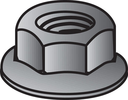 Emery Jensen Whiz Lock Nuts 5/16 inch, durable metal locknuts for secure fastening, shown in the image.