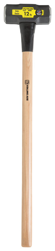 Long-handled sledgehammer by Emery Jensen with 12-pound DB face for heavy-duty demolition and striking tasks.