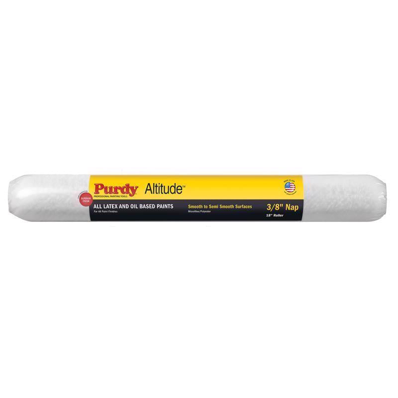PNT RLR CVR WHT 3/8X18" - Pack of 6