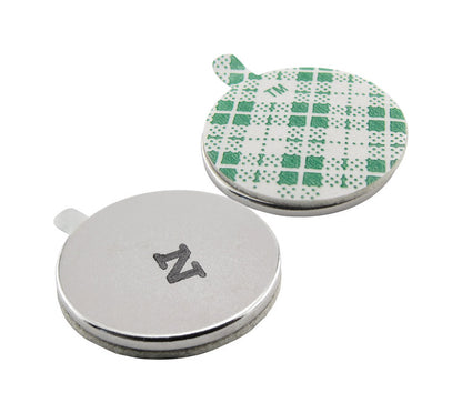 MAGNET DISC W/adhsv 5PC