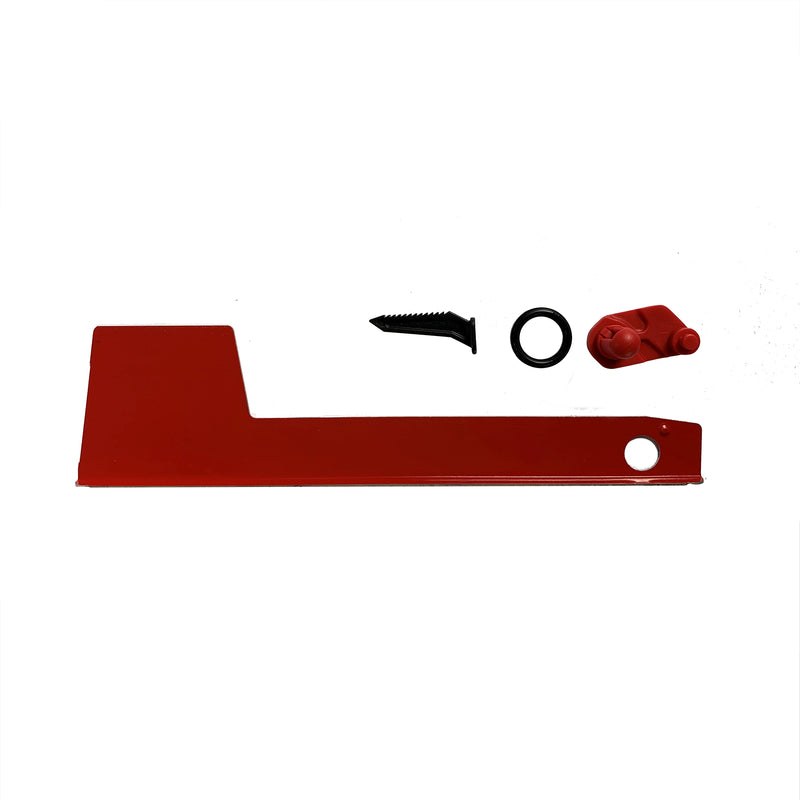 Emery Jensen mailbox flag replacement kit with orange flag and hardware for mailbox accessories.