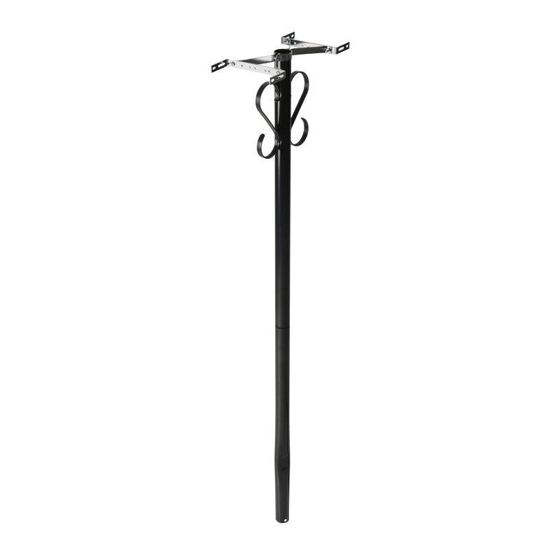 Emery Jensen 60-inch mailbox post for residential mailboxes, durable wooden post with natural finish.