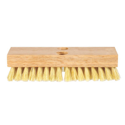 Emery Jensen 8-inch Tampico Acid Maintenance Brush, pack of 6, with natural Tampico fiber bristles for cleaning and maintenance tasks.
