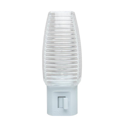 Emery Jensen NGHT LGHT LED night light with manual on/off switch, white housing and compact design.
