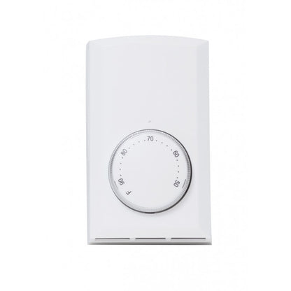 Emery Jensen manual thermostat wall heater control with dials and temperature display for home heating control.