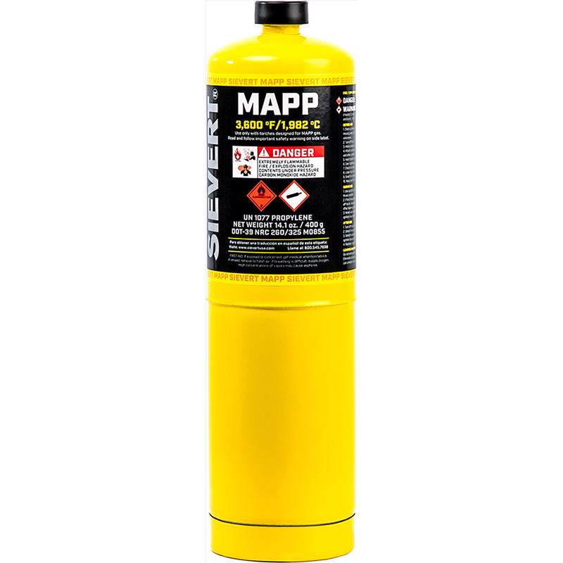 GAS CYLINDER MAPP 14.1oz - Pack of 12