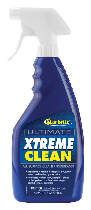 Emery Jensen CLEANR Boat SUPR marine cleaner and polish in a 22 oz bottle, designed for boat surface cleaning and shine.