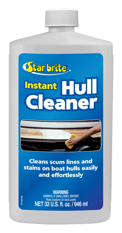 Emery Jensen CLEANR HULL LQD 32oz marine cleaner and polish bottle for boat hull maintenance and cleaning.
