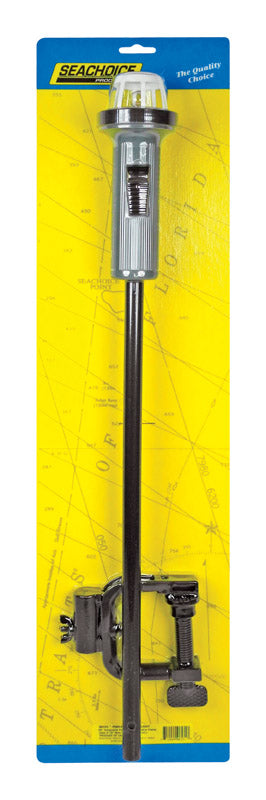 Portable Emery Jensen marine light with switch, compact design, suitable for boating and marine lighting applications.