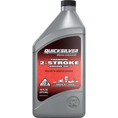 Emery Jensen ENGN Oil TCW3 marine oil in a 16oz bottle, designed for marine engine lubrication and protection.