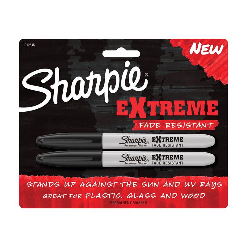 EXTREME MARKER BLK 2PK - Pack of 6