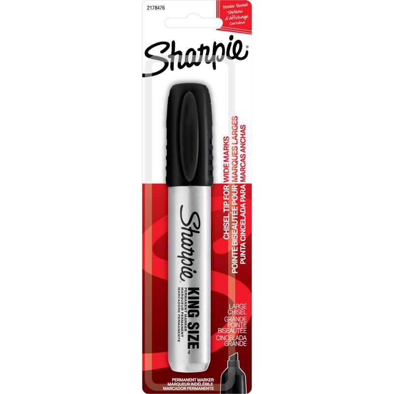 KING SIZE MARKER BLACK - Pack of 6