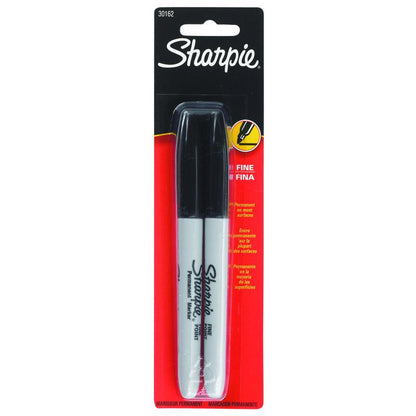 MARKER SHARPI FN BLK 2PK - Pack of 6