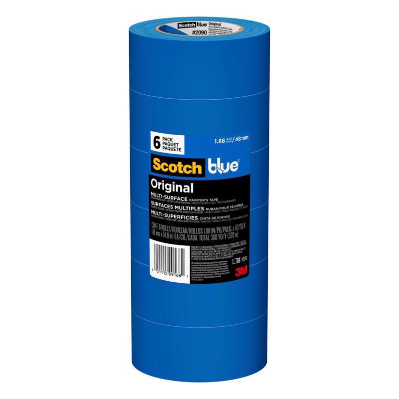 ORG PT TP 1.88"X60YD 6PK