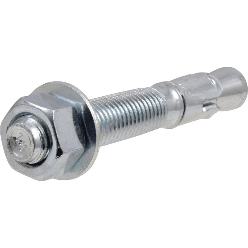 Emery Jensen masonry wedge anchor 3/4 x 5.5 inch, set of 10, used for securing fixtures in concrete and masonry surfaces.