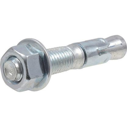 Emery Jensen masonry wedge anchor, 0.75x4.25 inches, used for securing fixtures in concrete and masonry applications.