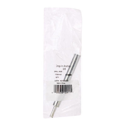 Emery Jensen masonry drop-in anchor tool with 3/8-inch size for secure anchoring in concrete and masonry applications.