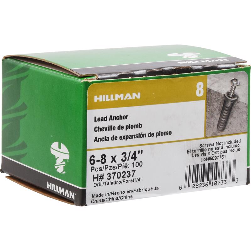 LEAD WS ANCH 6-8X3/4