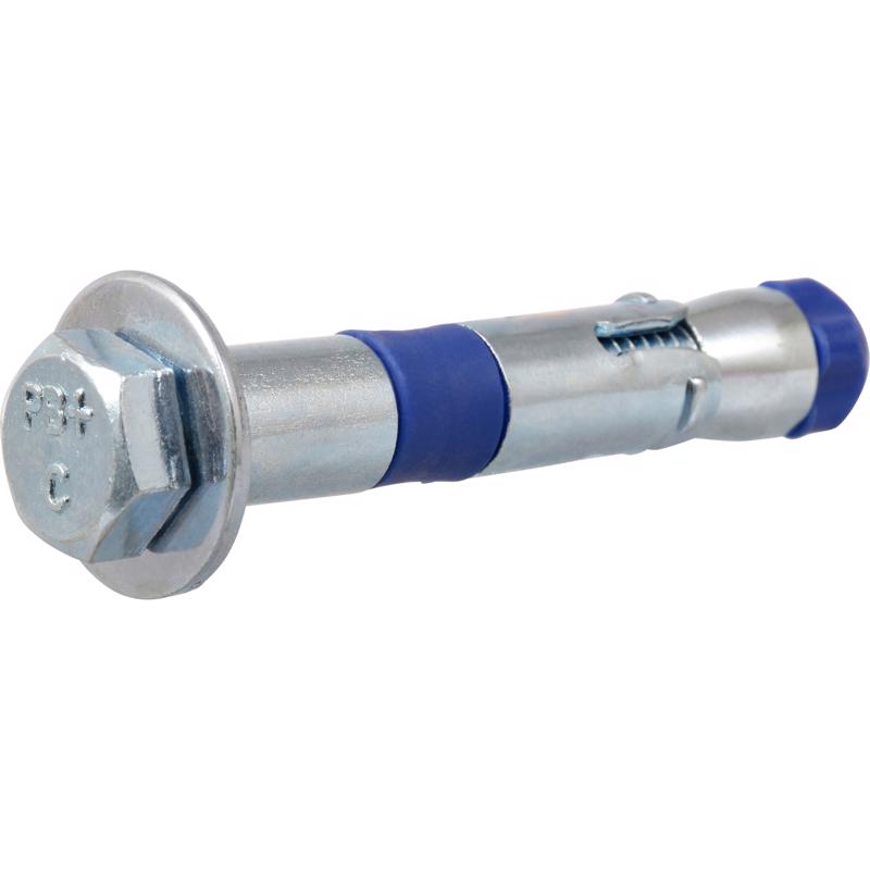 Emery Jensen SLV ANC RAWL masonry anchor, 1/2 x 2-3/4 inch, used for securing fixtures in masonry surfaces.