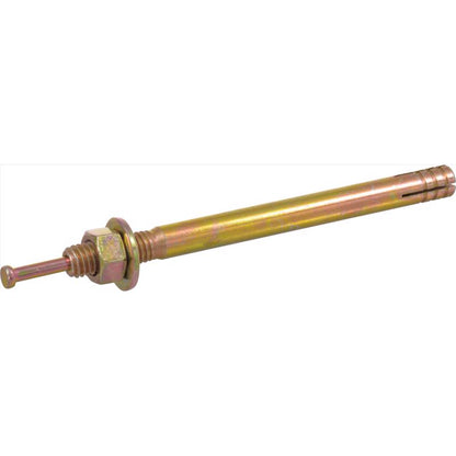 Emery Jensen Strike Anchor 5/8x4 3/4 inch masonry anchor shown in a close-up image, designed for secure fastening in concrete.