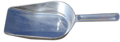 Aluminum scoop measuring 265 mm from Emery Jensen, designed for precise measurement and easy handling.