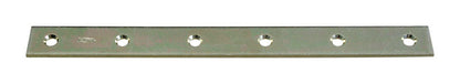 Emery Jensen ZN12X1-1/8 mending plate, sturdy metal repair brace with holes for fastening, used for wood and furniture repairs