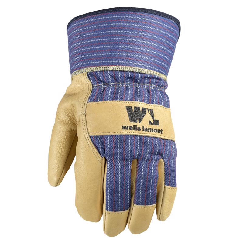 Men's leather gloves by Emery Jensen in pigskin leather, featuring a classic design and comfortable fit.